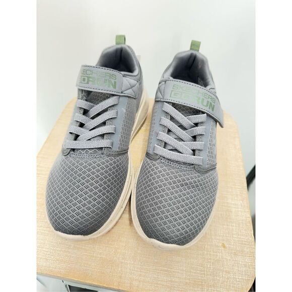 Sketcher Go Run Fast Boys Size 4 Sneakers New Never Used - Picture 5 of 6